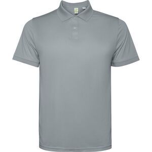 Roly Mens Tormo Short-Sleeved Polo Shirt / Gray